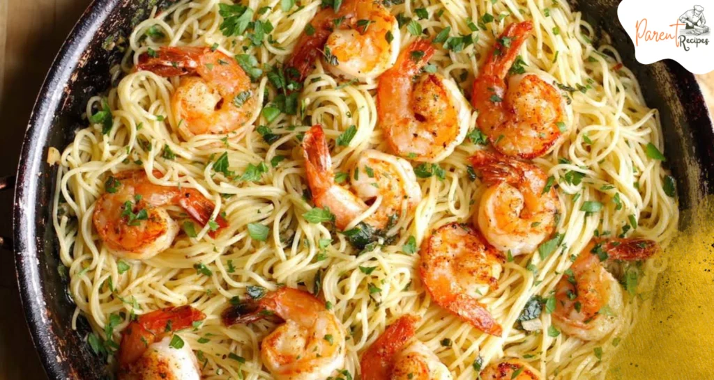 Quick and easy shrimp pasta recipes with lemon zest and Parmesan cheese