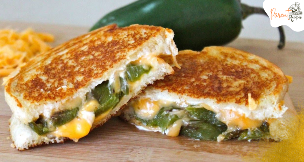 "Ingredients for Jalapeño Popper Grilled Cheese"
An artistic layout of key ingredients: bread, cheddar cheese, cream cheese, jalapeños, and bacon.